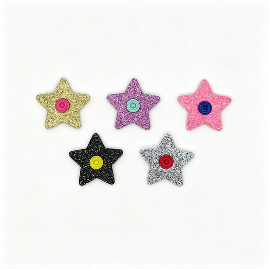 Star Glitter Eye Patches (5-Pack)