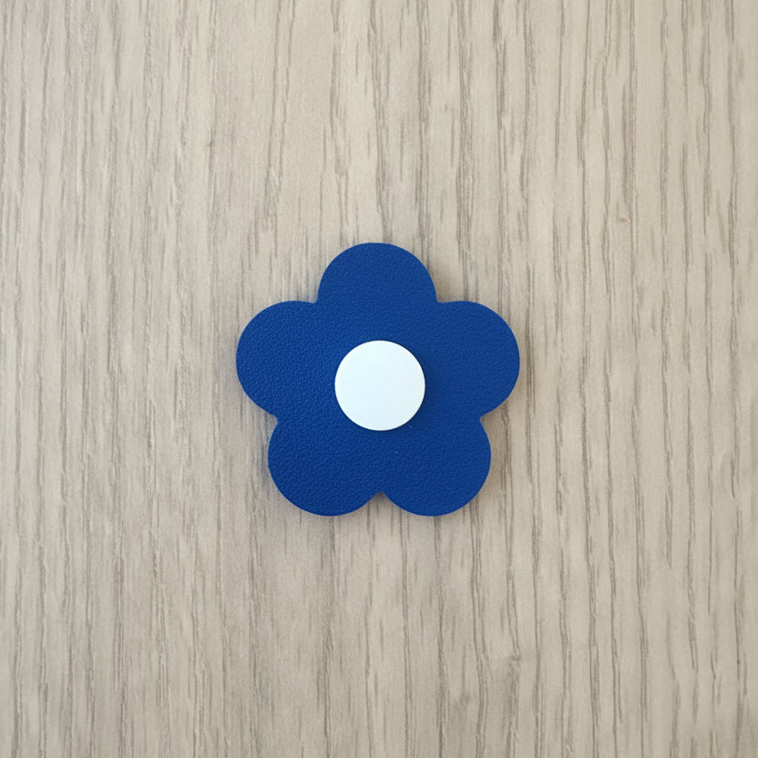 Blue & White Flower Eye Patch