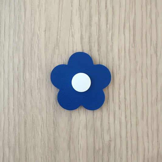 Blue & White Flower Eye Patch