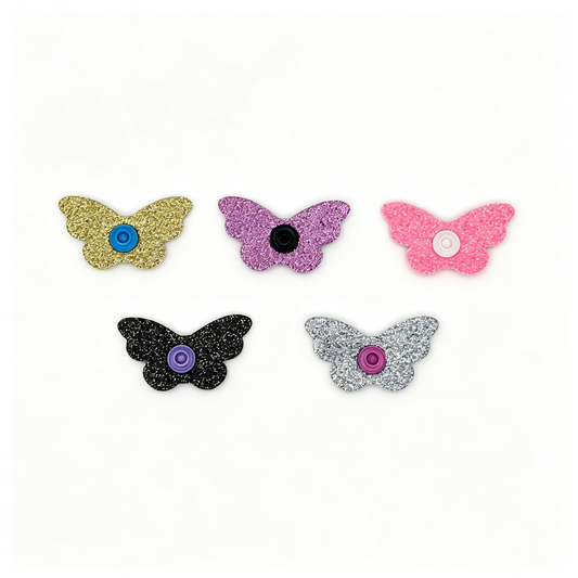 Butterfly Glitter Eye Patches (5-Pack)