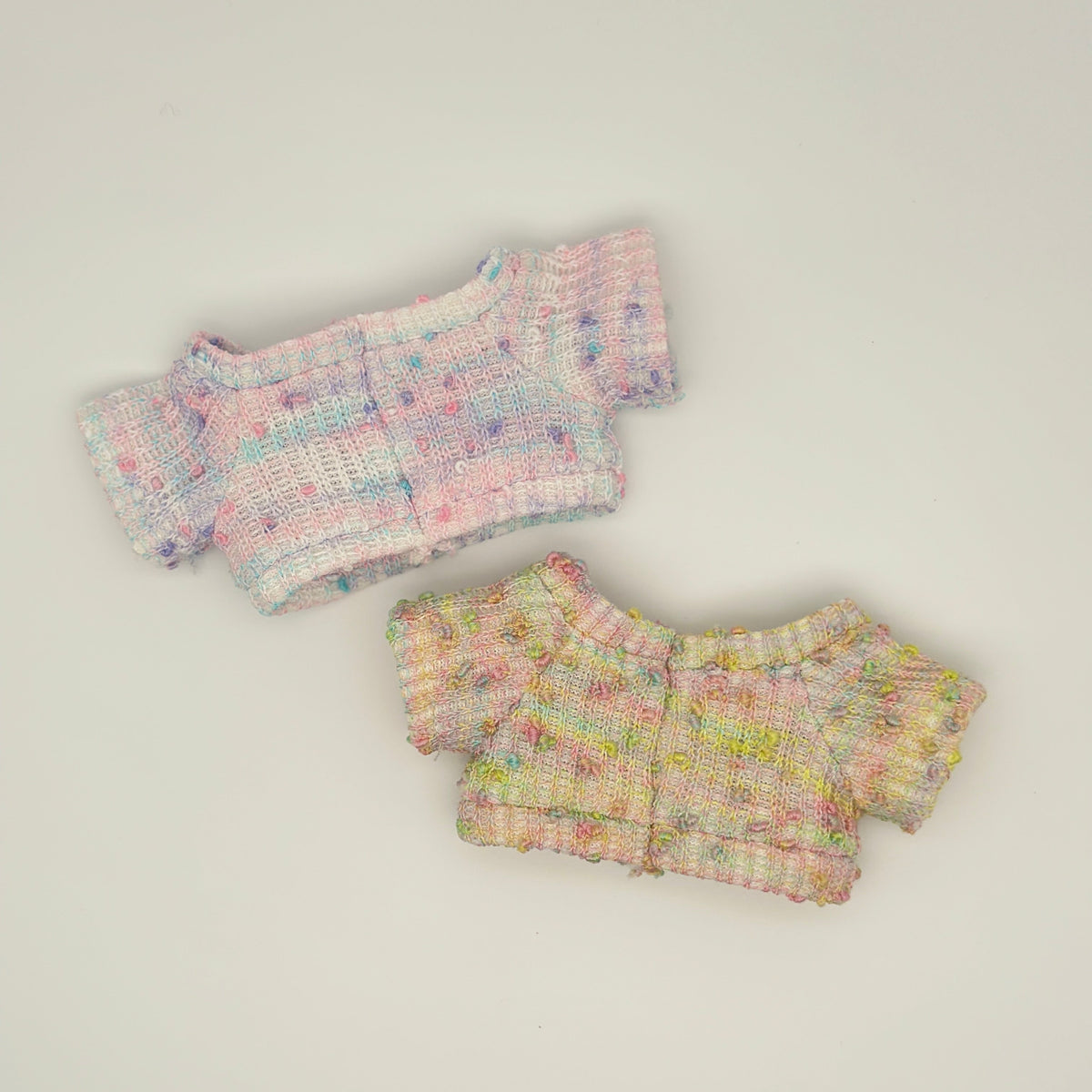 Pastel Sprinkle Knit Sweater Assortment.