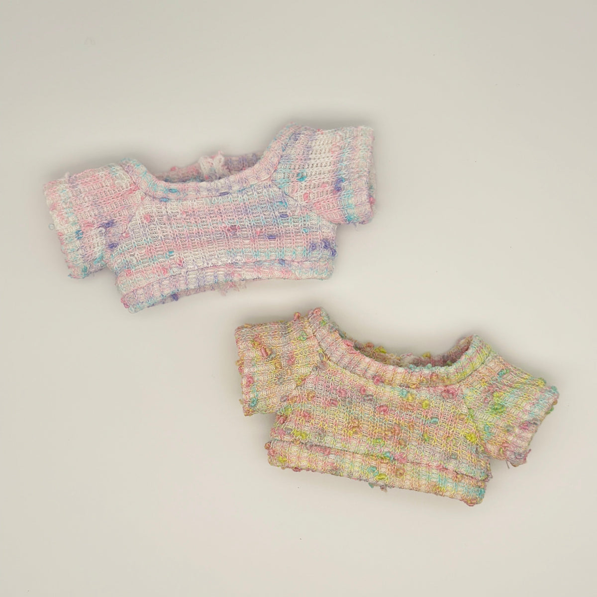 Pastel Sprinkle Knit Sweater Assortment.