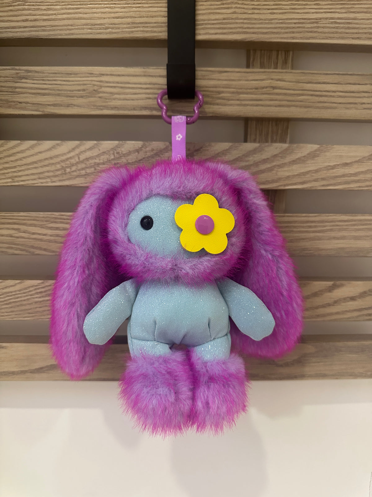 Yellow & Purple Flower Eye Patch